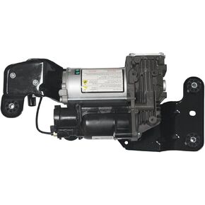 Air Suspension Compressor Pump Compatible with BMW X5 X6 E70 E71 E72 37206789938 37206799419 37206859714(with Bracket and Block Valve)