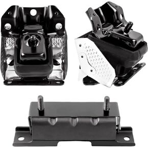 Engine Motor Mount with Heat Shield for 2007-2014 Tahoe Silverado Suburban Avalanche Sierra Yukon Escalade, OE: A5365HY, 15854939,15854941, Front Right or Left 1PC