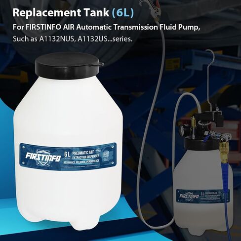FIRSTIFNO A1135T Replacement Tank for FIRSTINFO 10 Liters Automatic Transmission Fluid Pump ATF Refill System Dispensers in Saudi Arabia