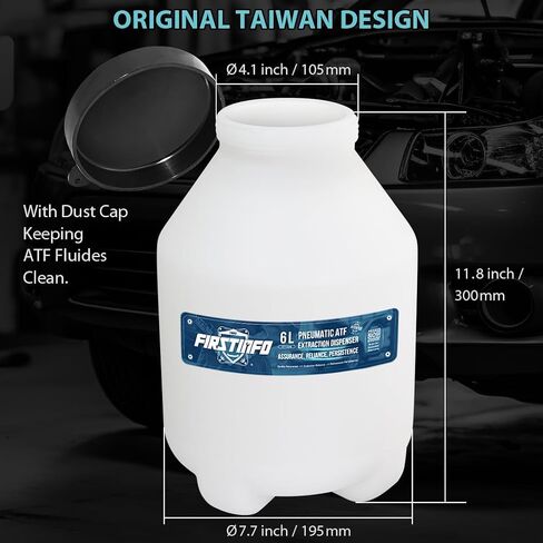 FIRSTIFNO A1135T Replacement Tank for FIRSTINFO 10 Liters Automatic Transmission Fluid Pump ATF Refill System Dispensers in Saudi Arabia