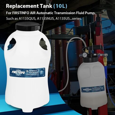 FIRSTIFNO A1135T Replacement Tank for FIRSTINFO 10 Liters Automatic Transmission Fluid Pump ATF Refill System Dispensers in Saudi Arabia