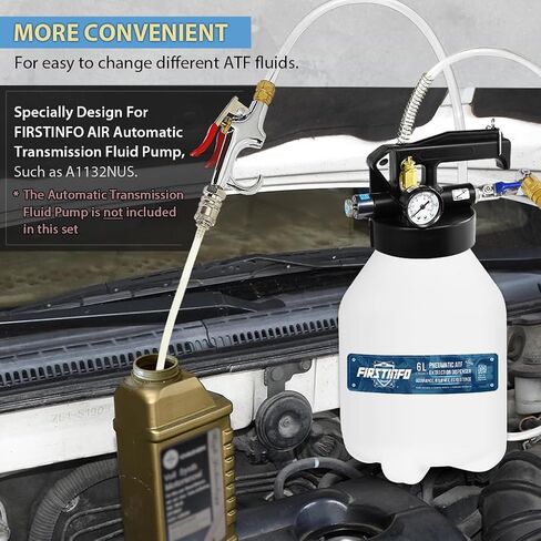 FIRSTIFNO A1135T Replacement Tank for FIRSTINFO 10 Liters Automatic Transmission Fluid Pump ATF Refill System Dispensers in Saudi Arabia