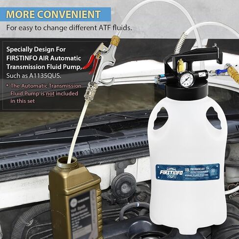 FIRSTIFNO A1135T Replacement Tank for FIRSTINFO 10 Liters Automatic Transmission Fluid Pump ATF Refill System Dispensers in Saudi Arabia