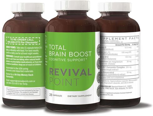 Total Brain Boost Supplement - 1 Bottle in Saudi Arabia