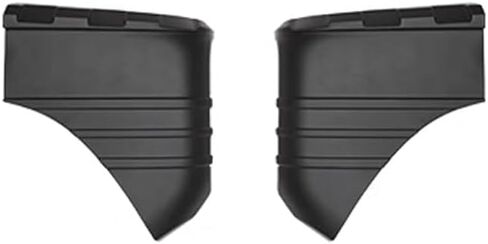 ABS Exterior Front & Rear Auto Wrap Angle Protection Cover Trim,Fit for Suzuki Jimny 2-Door/4-Door 2019-2025,Car Anti-Collision Protection Skins & Decals Accessories (Black Front & Rear) in Saudi Arabia