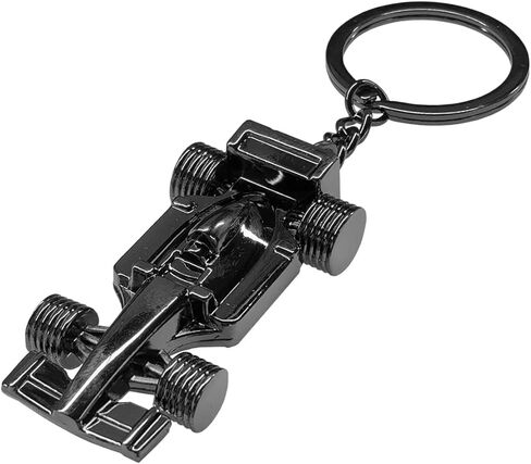 3D F1 Race Car Keychain, Zinc Heavy Duty Racing Model Keychain, Car Key Ring Present for Father Husband Boyfriends in Saudi Arabia