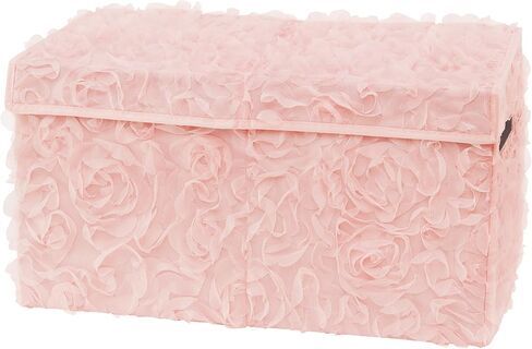 Sweet Jojo Designs Purple Floral Rose Girl Small Fabric Toy Bin Storage Box Chest For Baby Nursery Kids Room - Lavender Flower Luxurious Elegant Princess Vintage Boho Shabby Chic Luxury Glam Roses in Saudi Arabia