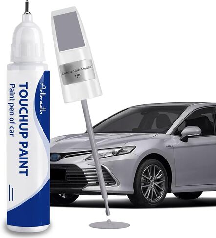 Ice Cap(040) Touch Up Paint for Toyota-Exact Match–Chips and Nicks Car Paint Scratch Repair Kit Automotive Paint Pen for Avalon/RAV4/Camry/Corolla/Highlander/Prius/Sequoia/Sienna/Tacoma in Kuwait