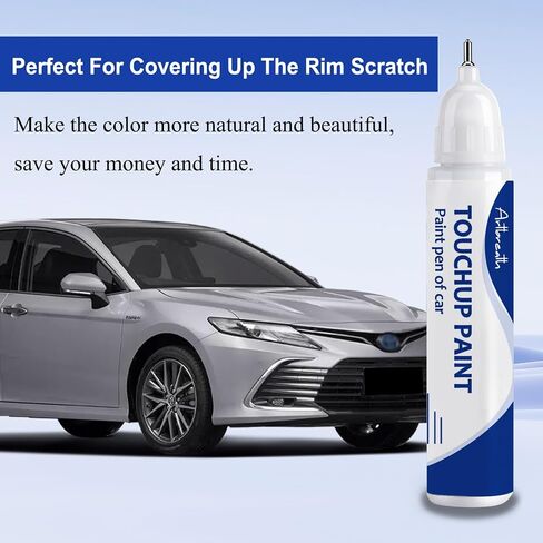 Ice Cap(040) Touch Up Paint for Toyota-Exact Match–Chips and Nicks Car Paint Scratch Repair Kit Automotive Paint Pen for Avalon/RAV4/Camry/Corolla/Highlander/Prius/Sequoia/Sienna/Tacoma in Kuwait
