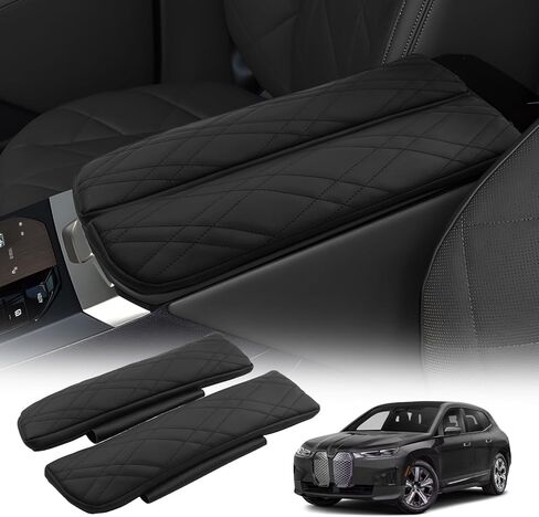 2025 B MW IX Center Console Cover متوافق مع 2023 2024 2025 2026 B MW IX Accessories 2026 IX I20 XDRIVE45/IX XDRIVE60/IX M70 CONREST COVER CONRESS CONSOLE CONSOLE COLL in Kuwait