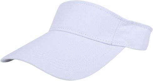 Sports Sun Visor Hats Athletic Cotton Adjustable Cap for Women and Men in Saudi Arabia