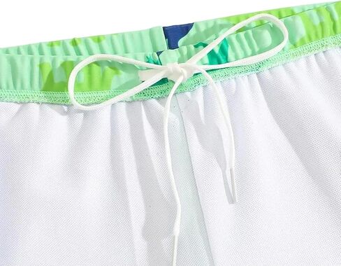 Toddler Boy Swimsuit 2-Piece Rash Guard Shirt Trunks Swim Sets | Short Sleeve Rash Guard,Summer Beach Pool Swimwear,Neon Color,UPF 50+,Dinosaurs Sharks Cartoon,Drawstring,Inner Lining in Saudi Arabia