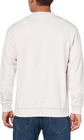 HUGO Men's Big Square Logo Crew Neck Sweatshirt in Saudi Arabia