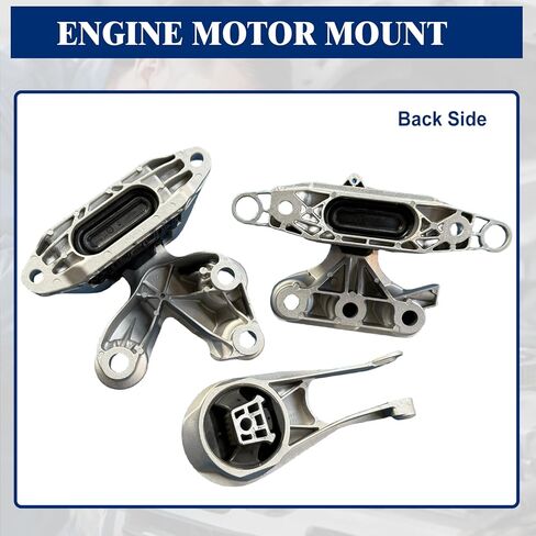 Engine Mount Trans Mounts Set for 2016 2017 Chevy Malibu 1.5L Automatic Transmission CVT Replacement 84034329 84034273 23356092 3389 3PCS VINSYUT in Kuwait