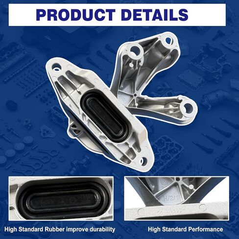 Engine Mount Trans Mounts Set for 2016 2017 Chevy Malibu 1.5L Automatic Transmission CVT Replacement 84034329 84034273 23356092 3389 3PCS VINSYUT in Kuwait