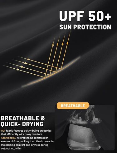 TACVASEN Men's Rash Guard Sun Hoodie Long Sleeve UPF 50+ Sun Protection SPF Quick Dry Hiking Swim Fishing Shirt in Saudi Arabia