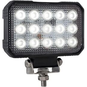 Buyers Products Ultra Bright 6 Inch Wide Rectangular Clear LED Spot Light