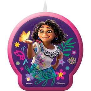 Encanto Birthday Party Candle - 2.4" x 2.6" | Pink | 1 Pc.