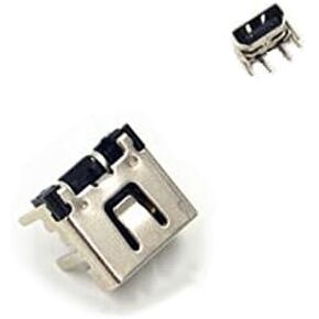 Power Jack Charging Port Socket Connector Dock for Nintendo DS Lite DSL NDSL Replacement Part - Silver