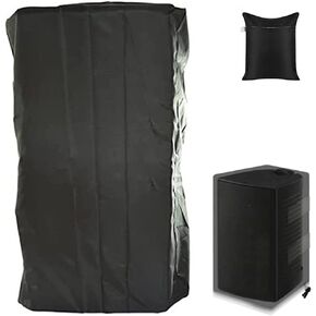 Wall Mountable Outdoor Indoor Speaker Covers Skyour Weatherproof Waterproof Patio Bluetooth Mini Box Speakers Stand Protector Dust Cover with Storage Bag (2 PCS)