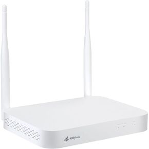 نظام أمان Kittyhok 10CH لاسلكي NVR مع موجه واي فاي مزدوج، واي فاي طويل المدى، مكبر صوت مدمج، تسجيل الحركة والتنبيهات، يدعم ما يصل إلى 6 تيرابايت HDD in Kuwait