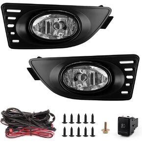 RP Remarkable Power, 2005-2006 Acura RSX Front Bumper Fog Light Lamp Kit FL7157