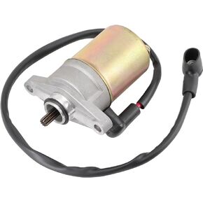 GOOFIT 10 Teeth Starter Motor Replacement for Jonway Sunl Roketa Baja GY6 47cc 49cc 50cc Chinese 4-Stroke Scooter Moped