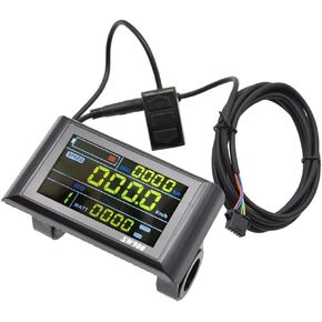 XBERSTAR Bicycle Display Meter,24V/36V/48V/60V E-Bike SW900 Colorful Display SM&WP Plug LCD Meter Panel Display in Kuwait