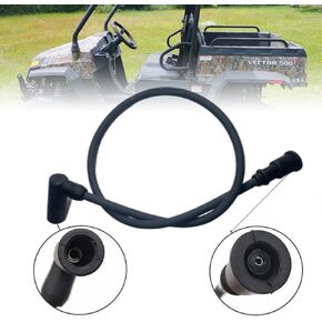 Ignition Coil Spark Plug Wire Compatible with Hisun 500UTV,Coleman 400 450 500,Massimo MSU500,Axis500,Cub Cadet Challenger