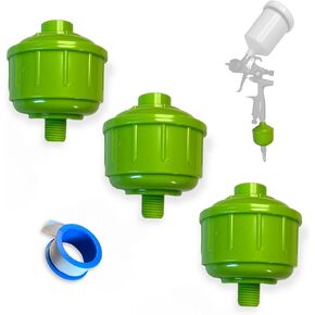 LiME LiNE Filter Balls Mini Air/Water Disposable in Line Paint Spray Gun Air Tool Moisture Separator Filter (3)