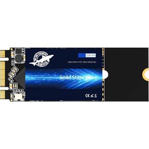 SSD M.2 2260 1TB Dogfish Ngff Internal Solid State Drive High Performance Hard Drive for Desktop Laptop SATA III 6Gb/s Includes SSD (1TB M.2 2260)