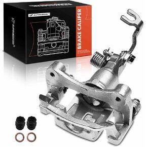 A-Premium Disc Brake Caliper Assembly with Bracket Compatible with Select Nissan and Infiniti Models - Maxima 2001-2003, I35 2002-2004, I30 2001, V6 3.0L, V6 3.5L - Rear Driver and Passenger Side