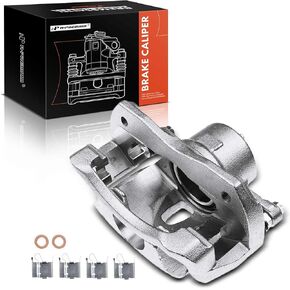 مجموعة فرجار قرص الفرامل A-Premium مع دعامة متوافقة مع موديلات مختارة من تويوتا - RAV4 2006-2018، L4 2.4L، L4 2.5L - جانب السائق الأيسر الأمامي