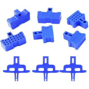 9 Pack Bike Hydraulic Disc Brakes Bleed Block Kit Bicycle Brake Pad Spacer Tool Parts for Shimano 2/4 Piston Caliper AVID SRAM Road Mountain Road