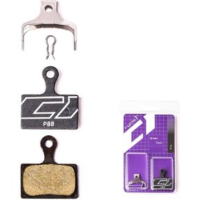 Bike Disc Brake Pads Compatible with/Replacement for Shimano Dura Ace Ultegra 105 Tiagra GRX XTR XT SLX Metrea Rever Surron Tektro TRP -Braking Stability for Road/Mountain Bikes 88