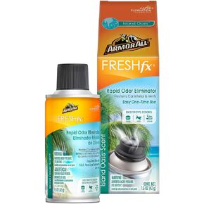 Armor All Fresh FX Smoke X Car Odor Eliminator Spray, Car Air Freshener Spray, Cherry Blast Scent, 2 Oz