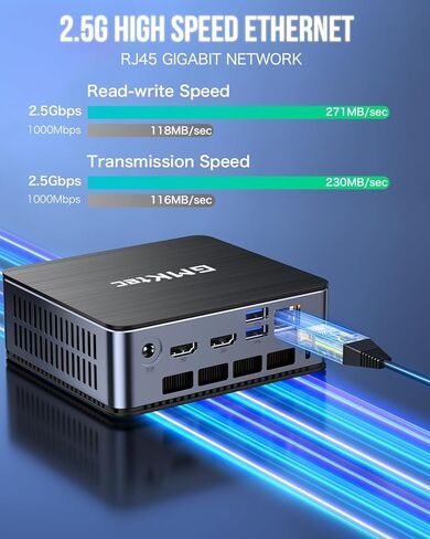 كمبيوتر ألعاب صغير AMD Ryzen 9 7940HS 2 تيرابايت PCIe4.0 SSD 32 جيجابايت DDR5 5600 ميجاهرتز، أجهزة كمبيوتر سطح المكتب الصغيرة Windows 11 pro، Radeon 780M Graphics، 2.5 جيجابت في الثانية LAN، HDMI 2.1، 8K USB 4.0 in Kuwait