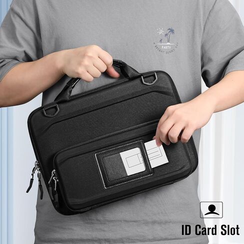 Fintie 11.6 Inch Chromebook Sleeve Case - Protective Briefcase Shoulder Bag with Accessory Pouch and ID Card Slot for Up to 11.6" Lenovo Samsung Microsoft ASUS Dell Acer HP Laptop Notebook in Saudi Arabia