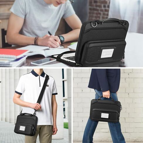 Fintie 11.6 Inch Chromebook Sleeve Case - Protective Briefcase Shoulder Bag with Accessory Pouch and ID Card Slot for Up to 11.6" Lenovo Samsung Microsoft ASUS Dell Acer HP Laptop Notebook in Saudi Arabia