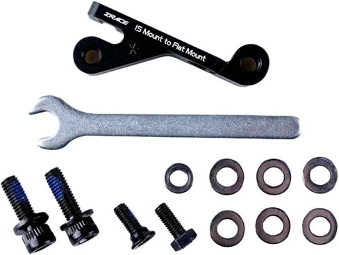 is Mount to Flat Mount Bike Brake Adapter 160 180 mm Rotors MTB Brake in Saudi Arabia