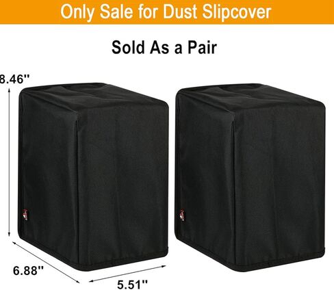 TXEsign Nylon Dust Cover Protective Case for PreSonus Eris E3.5 Studio Monitor, 2Pcs Speaker Cover PreSonusEris E3.5 Studio Monitor Speaker Slipcover Dust Case in Saudi Arabia