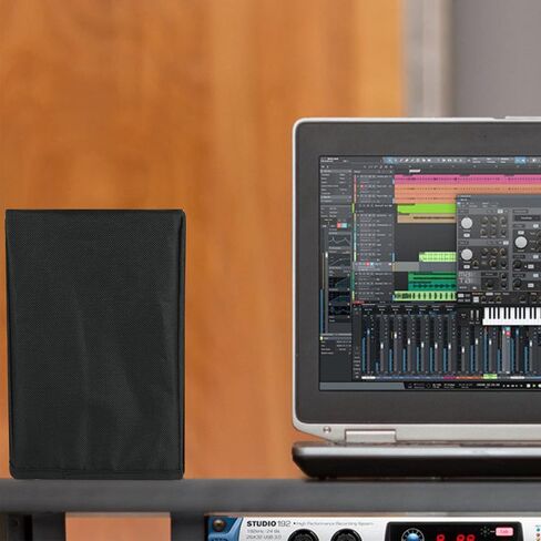 TXEsign Nylon Dust Cover Protective Case for PreSonus Eris E3.5 Studio Monitor, 2Pcs Speaker Cover PreSonusEris E3.5 Studio Monitor Speaker Slipcover Dust Case in Saudi Arabia