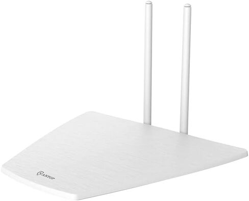 ANTOP Antenna Inc. AT-221BV White Aero + هوائي HDTV داخلي مضخم (أبيض) in Kuwait