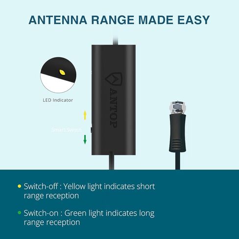 هوائي تلفزيون داخلي - Antop AT-211B هوائي تلفزيون داخلي على شكل أرنب in Kuwait