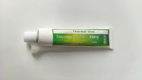 Easycargo 75gram Thermal Conductive Glue Kit, High Performance Silicone Thermal Plaster Adhesive Glue, Cooler Epoxy Compound for Heatsink GPU VRM VRAM LED IC Chips MOSFET BJT Transistor 3D Printer PCB in Saudi Arabia