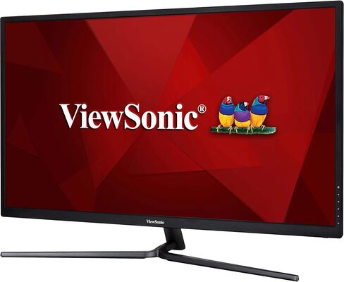 ViewSonic VX3211-4K-MHD 32 Inch 4K UHD Monitor with 99% sRGB Color Coverage HDR10 FreeSync HDMI and DisplayPort, Black in Saudi Arabia