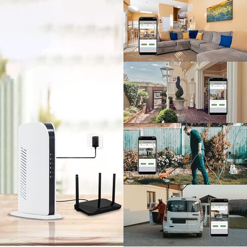 4CH Wireless Solar Security Camera System 1080p, Night Vision, 2-Way Audio, PIR Motion Sensor, Indoor/Outdoor Surveillance with 4 Battery Cameras and Solar Panels, APP Remote Access in Saudi Arabia