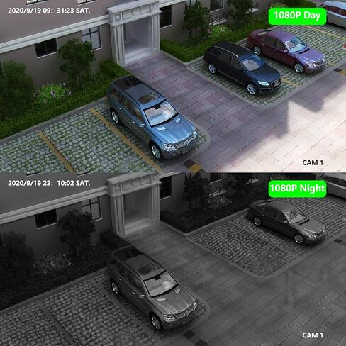 4CH Wireless Solar Security Camera System 1080p, Night Vision, 2-Way Audio, PIR Motion Sensor, Indoor/Outdoor Surveillance with 4 Battery Cameras and Solar Panels, APP Remote Access in Saudi Arabia