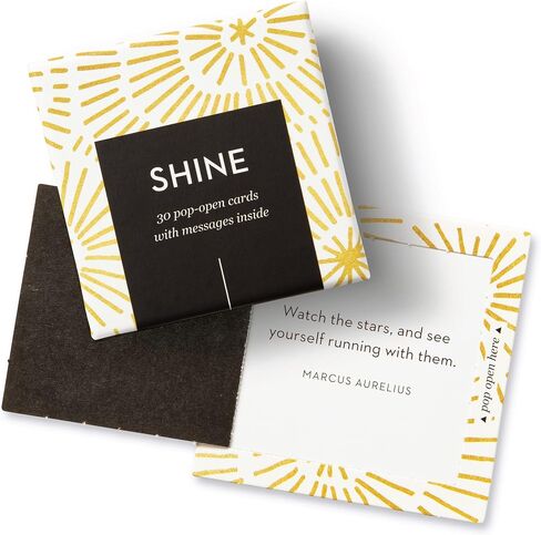Compendium ThoughtFulls Pop-Open Cards - أنت رائع - 30 بطاقة مفتوحة، تحتوي كل منها على رسالة ملهمة مختلفة بداخلها in Saudi Arabia