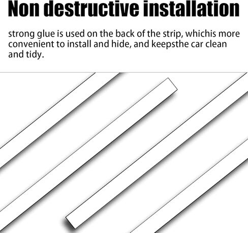 شريط إضاءة LED 12 فولت، ضوء ناعم مقاوم للماء فائق السطوع 30 سم، ضوء 3528/1210 15 SMD للديكور الداخلي والخارجي للسيارات، ملحقات إضاءة السيارات العالمية (وردي) in Kuwait